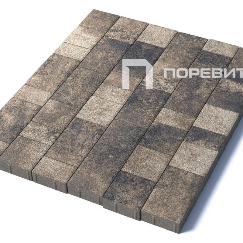 Тротуарная плитка Старый город, 60 мм, гранит, Старый замок