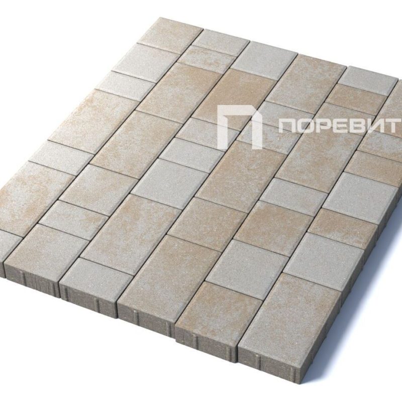 Тротуарная плитка Старый город, 60 мм, Степняк